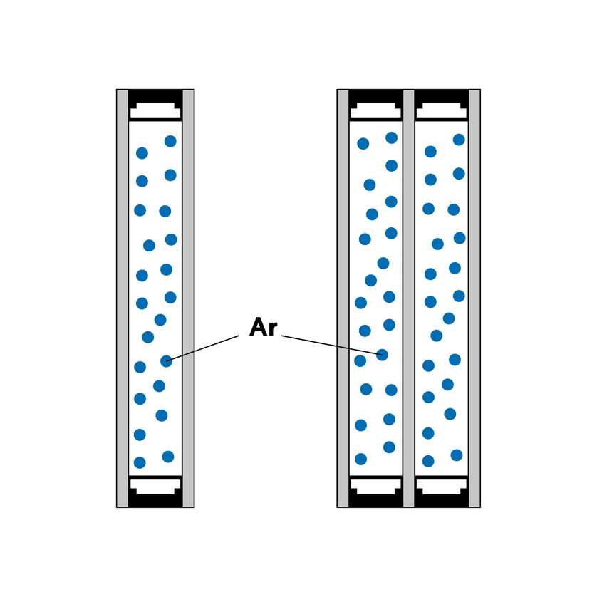 Finstral vetrocamera Gas Argon