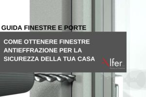 Infissi contro i ladri