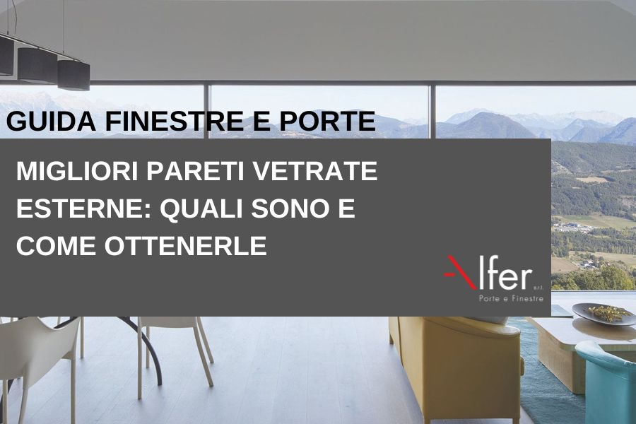 Migliori pareti vetrate Firenze e Pisa
