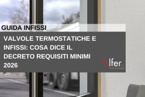 Obbligo valvole termostatiche per la sostituzione infissi