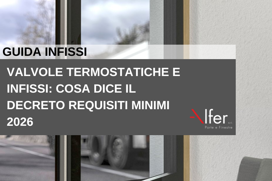 Obbligo valvole termostatiche per la sostituzione infissi
