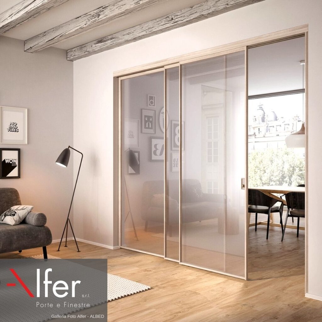 Foto Albed porta interna scorrevole design